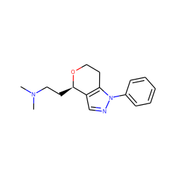 CN(C)CC[C@H]1OCCc2c1cnn2-c1ccccc1 ZINC000148301023