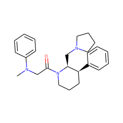 CN(CC(=O)N1CCC[C@H](c2ccccc2)[C@@H]1CN1CCCC1)c1ccccc1 ZINC000029043664