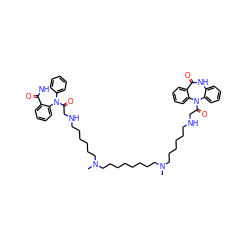 CN(CCCCCCCCN(C)CCCCCCNCC(=O)N1c2ccccc2NC(=O)c2ccccc21)CCCCCCNCC(=O)N1c2ccccc2NC(=O)c2ccccc21 ZINC000150540850