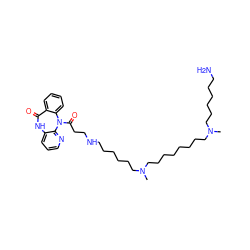 CN(CCCCCCN)CCCCCCCCN(C)CCCCCCNCCC(=O)N1c2ccccc2C(=O)Nc2cccnc21 ZINC000027412088