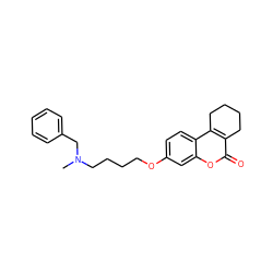 CN(CCCCOc1ccc2c3c(c(=O)oc2c1)CCCC3)Cc1ccccc1 ZINC000224332175