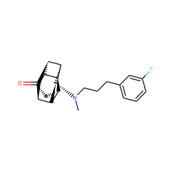 CN(CCCc1cccc(F)c1)[C@H]1[C@@H]2[C@H]3C[C@H]4[C@@H]2C(=O)[C@@H]2[C@@H]4[C@H]3[C@@H]12 ZINC000205440319