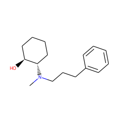 CN(CCCc1ccccc1)[C@H]1CCCC[C@@H]1O ZINC000028232491