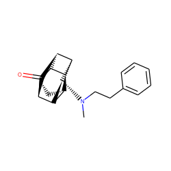 CN(CCc1ccccc1)[C@H]1[C@@H]2[C@H]3C[C@H]4[C@@H]2C(=O)[C@@H]2[C@@H]4[C@H]3[C@@H]12 ZINC000205438750