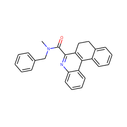 CN(Cc1ccccc1)C(=O)c1nc2ccccc2c2c1CCc1ccccc1-2 ZINC000013765099