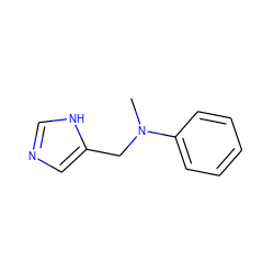 CN(Cc1cnc[nH]1)c1ccccc1 ZINC000095559974