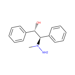 CN(N)[C@H](c1ccccc1)[C@@H](O)c1ccccc1 ZINC000034017581