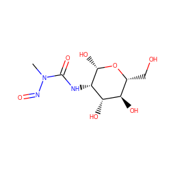 CN(N=O)C(=O)N[C@@H]1[C@H](O)O[C@H](CO)[C@@H](O)[C@@H]1O ZINC000021985248