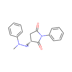 CN(N[C@@H]1CC(=O)N(c2ccccc2)C1=O)c1ccccc1 ZINC000000289739