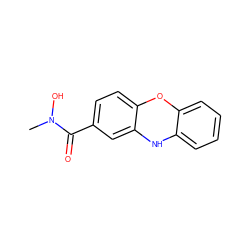 CN(O)C(=O)c1ccc2c(c1)Nc1ccccc1O2 ZINC000036222758