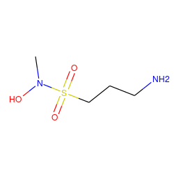 CN(O)S(=O)(=O)CCCN ZINC000029413952