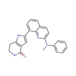 CN(c1ccccc1)c1ccc2cccc(-c3cc4c([nH]3)CCNC4=O)c2n1 ZINC000222348066