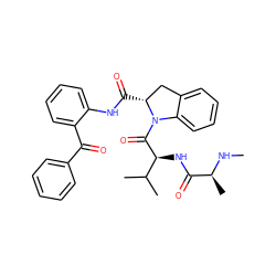 CN[C@@H](C)C(=O)N[C@H](C(=O)N1c2ccccc2C[C@H]1C(=O)Nc1ccccc1C(=O)c1ccccc1)C(C)C ZINC001772646977