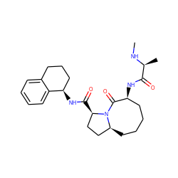 CN[C@@H](C)C(=O)N[C@H]1CCCC[C@H]2CC[C@@H](C(=O)N[C@@H]3CCCc4ccccc43)N2C1=O ZINC000040936073