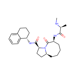 CN[C@@H](C)C(=O)N[C@H]1CCCC[C@H]2CC[C@@H](C(=O)N[C@H]3CCCc4ccccc43)N2C1=O ZINC000040420262