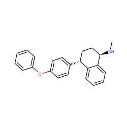 CN[C@@H]1CC[C@@H](c2ccc(Oc3ccccc3)cc2)c2ccccc21 ZINC000029323746