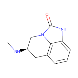 CN[C@@H]1Cc2cccc3[nH]c(=O)n(c23)C1 ZINC000003960633