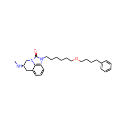 CN[C@@H]1Cc2cccc3c2n(c(=O)n3CCCCCCOCCCCc2ccccc2)C1 ZINC001772594342