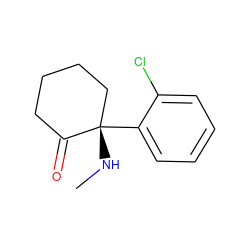 CN[C@]1(c2ccccc2Cl)CCCCC1=O ZINC000035999642