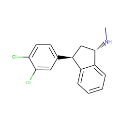 CN[C@H]1C[C@H](c2ccc(Cl)c(Cl)c2)c2ccccc21 ZINC000000001565