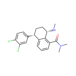 CN[C@H]1CC[C@@H](c2ccc(Cl)c(Cl)c2)c2cccc(C(=O)N(C)C)c21 ZINC000028571362