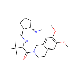 CN[C@H]1CCC[C@H]1CN[C@H](C(=O)N1CCc2cc(OC)c(OC)cc2C1)C(C)(C)C ZINC000045506131