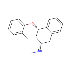 CN[C@H]1Cc2ccccc2[C@@H](Oc2ccccc2C)C1 ZINC000040979811