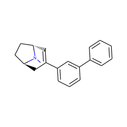 CN1[C@H]2C=C(c3cccc(-c4ccccc4)c3)C[C@H]1CC2 ZINC000101031084