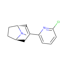 CN1[C@H]2C=C(c3cccc(Cl)n3)C[C@H]1CC2 ZINC000100049797