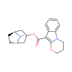 CN1[C@H]2CC[C@H]1CC(OC(=O)c1c3n(c4ccccc14)CCCO3)C2 ZINC000220964193