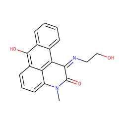 CN1C(=O)/C(=N\CCO)c2c3ccccc3c(O)c3cccc1c23 ZINC000101966068