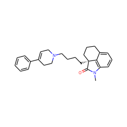 CN1C(=O)[C@@]2(CCCCN3CC=C(c4ccccc4)CC3)CCCc3cccc1c32 ZINC000013473714