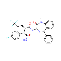 CN1C(=O)[C@@H](NC(=O)[C@H](CCC(F)(F)F)[C@@H](C(N)=O)c2ccc(F)cc2)N=C(c2ccccc2)c2ccccc21 ZINC000205746565