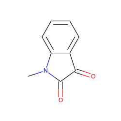 CN1C(=O)C(=O)c2ccccc21 ZINC000001675288