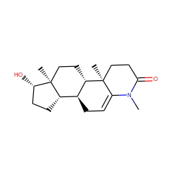 CN1C(=O)CC[C@@]2(C)C1=CC[C@H]1[C@@H]3CC[C@H](O)[C@@]3(C)CC[C@@H]12 ZINC000004726846