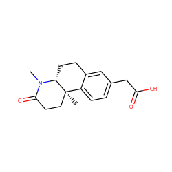 CN1C(=O)CC[C@]2(C)c3ccc(CC(=O)O)cc3CC[C@@H]12 ZINC000027318756