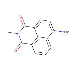 CN1C(=O)c2cccc3c(N)ccc(c23)C1=O ZINC000003896298