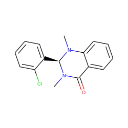 CN1C(=O)c2ccccc2N(C)[C@@H]1c1ccccc1Cl ZINC000000843015