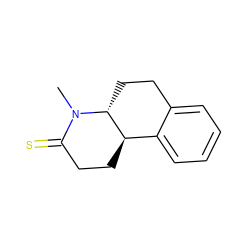 CN1C(=S)CC[C@@H]2c3ccccc3CC[C@H]21 ZINC000029550675