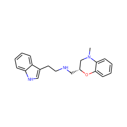 CN1C[C@@H](CNCCc2c[nH]c3ccccc23)Oc2ccccc21 ZINC000028571170