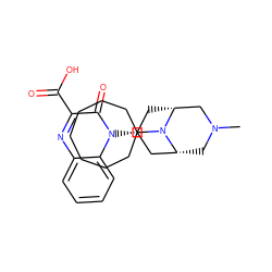 CN1C[C@@H]2C[C@H](n3c(=O)c(C(=O)O)nc4ccccc43)C[C@H](C1)N2C1CCCCCCC1 ZINC000114709197