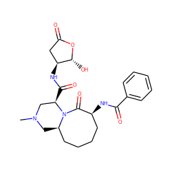 CN1C[C@@H]2CCCC[C@H](NC(=O)c3ccccc3)C(=O)N2[C@H](C(=O)N[C@H]2CC(=O)O[C@@H]2O)C1 ZINC000028529717