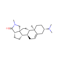 CN1C[C@]23CC[C@H]4[C@@H](CC=C5C[C@@H](N(C)C)CC[C@@]54C)[C@@H]2CC[C@@H]3C1=O ZINC000013983249