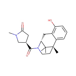 CN1C[C@H](C(=O)N2CC[C@@]3(C)c4cccc(O)c4C[C@@H]2C3(C)C)CC1=O ZINC000205473572