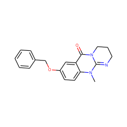 CN1C2=NCCCN2C(=O)c2cc(OCc3ccccc3)ccc21 ZINC000299827738