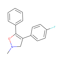 CN1CC(c2ccc(F)cc2)=C(c2ccccc2)O1 ZINC000013863841