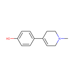 CN1CC=C(c2ccc(O)cc2)CC1 ZINC000001706757