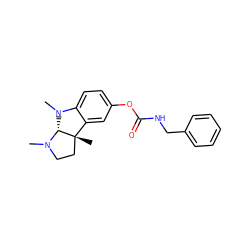 CN1CC[C@@]2(C)c3cc(OC(=O)NCc4ccccc4)ccc3N(C)[C@@H]12 ZINC000013605095