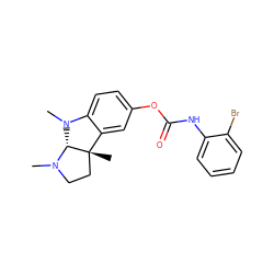 CN1CC[C@@]2(C)c3cc(OC(=O)Nc4ccccc4Br)ccc3N(C)[C@@H]12 ZINC000049033421