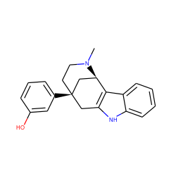 CN1CC[C@@]2(c3cccc(O)c3)Cc3[nH]c4ccccc4c3[C@H]1C2 ZINC000195295217